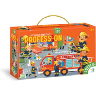 DODO Puzzle Professions “firefighter” 150 Τμχ DODO Puzzle Professions “firefighter” 150 Τμχ