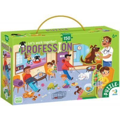 Puzzle Dodo Επαγγέλματα Κτηνίατρος 150 Τμχ Puzzle Dodo Επαγγέλματα Κτηνίατρος 150 Τμχ