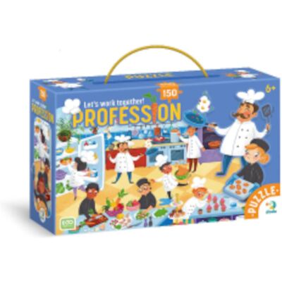 Puzzle Dodo Επαγγέλματα Σεφ 150τμχ Puzzle Dodo Επαγγέλματα Σεφ 150τμχ