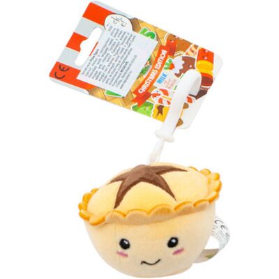 Λούτρινο Pms Softlings Christmas Foodies Clip On 12cm Mince Pie Λούτρινο Pms Softlings Christmas Foodies Clip On 12cm Mince Pie