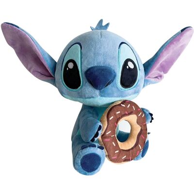 Λούτρινο Disney Stitch Με Ντόνατ 23cm 2400566 Λούτρινο Disney Stitch Με Ντόνατ 23cm 2400566