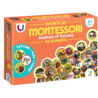 DODO Montessori Magnetic Set Animals Of Eurasia Ζώα Της Ευρασίας DODO Montessori Magnetic Set Animals Of Eurasia Ζώα Της Ευρασίας