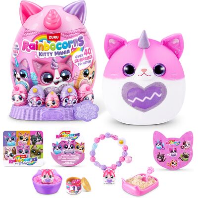ZURU Rainbocorns Eggzania Kitty Mania Έκπληξη 1 Τμχ 92125 ZURU Rainbocorns Eggzania Kitty Mania Έκπληξη 1 Τμχ 92125