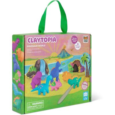 TIGER TRIBE Σετ Δραστηριοτήτων – Claytopia Dinosaur World TIGER TRIBE Σετ Δραστηριοτήτων – Claytopia Dinosaur World