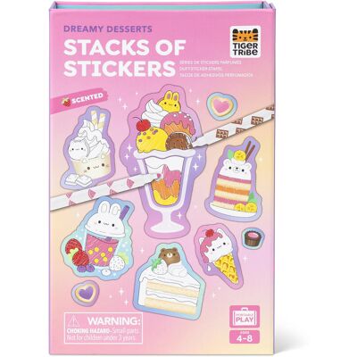 TIGER TRIBE Σετ Δραστηριοτήτων – Scented Stacks Of Stickers Dreamy Desserts TIGER TRIBE Σετ Δραστηριοτήτων – Scented Stacks Of Stickers Dreamy Desserts