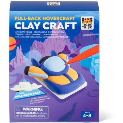 TIGER TRIBE Clay Craft – Pull Back Hovercraft TIGER TRIBE Clay Craft – Pull Back Hovercraft