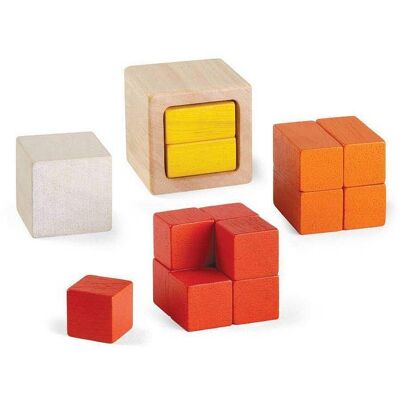 PLAN TOYS 5369 - Υλικό: ξύλο καουέν - Μορφή: κύβοι και ράβοι - Παιχνίδι PLAN TOYS 5369 - Υλικό: ξύλο καουέν - Μορφή: κύβοι και ράβοι - Παιχνίδι