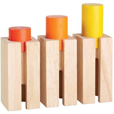 Plan Toys 5377 – Τουβλάκια Ύψους Και Βάθους Plan Toys 5377 – Τουβλάκια Ύψους Και Βάθους