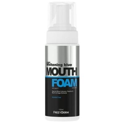 Frezyderm Instant Whitening Blue MouthFoam - Στοματικός Αφρός Άμεσης Λεύκανσης, 150ml Frezyderm Instant Whitening Blue MouthFoam - Στοματικός Αφρός Άμεσης Λεύκανσης, 150ml
