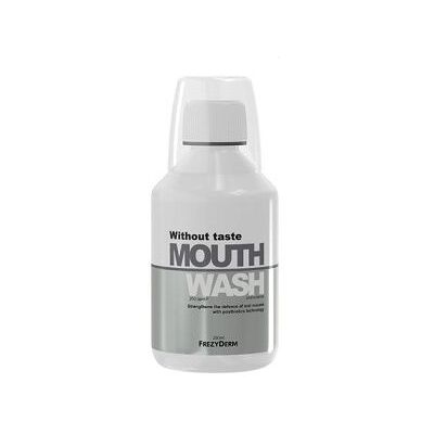 Frezyderm Without Taste Mouthwash - Στοματικό Διάλυμα Χωρίς Γεύση & Άρωμα, 250ml Frezyderm Without Taste Mouthwash - Στοματικό Διάλυμα Χωρίς Γεύση & Άρωμα, 250ml