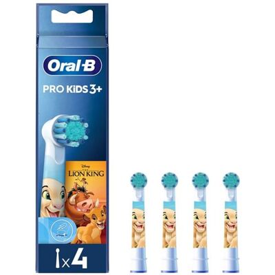 Oral-B Ανταλλακτικές Κεφαλές Παιδικής Ηλεκτρικής Οδοντόβουρτσας, 4τμχ Oral-B Ανταλλακτικές Κεφαλές Παιδικής Ηλεκτρικής Οδοντόβουρτσας, 4τμχ