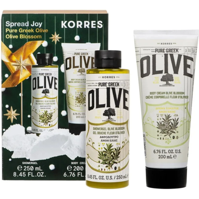 Korres Pure Greek Olive Αφρόλουτρο Άνθη Ελιάς 250ml + Κρέμα Σώματος 200ml Korres Pure Greek Olive Αφρόλουτρο Άνθη Ελιάς 250ml + Κρέμα Σώματος 200ml