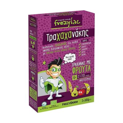 Frezyderm Frezylac Τραχαχανάκης Βιολαγικός Τραχανάς με Φρούτα 6m+ 2x165gr Frezyderm Frezylac Τραχαχανάκης Βιολαγικός Τραχανάς με Φρούτα 6m+ 2x165gr