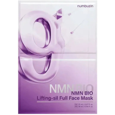 Numbuzin No.9 NAD Bio Lifting Full Cover Facial Mask - Διπλή Μάσκα Προσώπου με Άμεση Ανόρθωση και Λάμψη (20ml +28ml) 1τμχ Numbuzin No.9 NAD Bio Lifting Full Cover Facial Mask - Διπλή Μάσκα Προσώπου με Άμεση Ανόρθωση και Λάμψη (20ml +28ml) 1τμχ