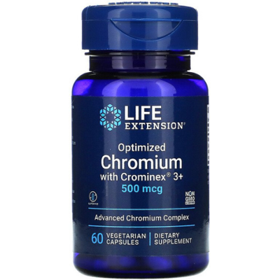 Life Extension Βελτιστοποιημένο Χρώμιο με Crominex 3+ - Συμπληρώματα διατροφής Life Extension Βελτιστοποιημένο Χρώμιο με Crominex 3+ - Συμπληρώματα διατροφής