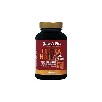 Natures Plus Ultra Hair Plus Ισχυρή Φόρμουλα για τα Μαλλιά, 60 Ταμπλέτες Natures Plus Ultra Hair Plus Ισχυρή Φόρμουλα για τα Μαλλιά, 60 Ταμπλέτες