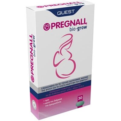 Garmin Quest Pregnall Bio-Grow 30 Κάψουλες Garmin Quest Pregnall Bio-Grow 30 Κάψουλες
