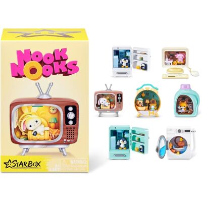 ZURU Starbox Nook Nooks Series 1 Παιχνιδι Μινιατουρα Συλλεκτικο (1 Τεμ., Τυχαιο Σχεδιο, Για Ενηλικες Και Παιδια 3+) ZURU Starbox Nook Nooks Series 1 Παιχνιδι Μινιατουρα Συλλεκτικο (1 Τεμ., Τυχαιο Σχεδιο, Για Ενηλικες Και Παιδια 3+)