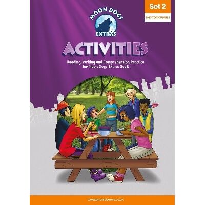Books Moon Dogs Extras Set 2 Activities: Adjacent consonants and consonant digraphs Phonic Books Ltd Books Moon Dogs Extras Set 2 Activities: Adjacent consonants and consonant digraphs Phonic Books Ltd