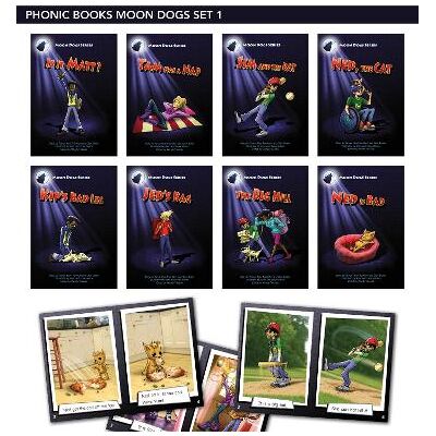 Books Moon Dogs Set 1: Sounds of the alphabet Phonic Books Ltd Books Moon Dogs Set 1: Sounds of the alphabet Phonic Books Ltd