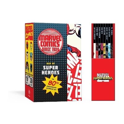 Marvel's Box of Super Heroes: The 80th Anniversary Mini Notebook Set Marvel Clarkson Potter Marvel's Box of Super Heroes: The 80th Anniversary Mini Notebook Set Marvel Clarkson Potter