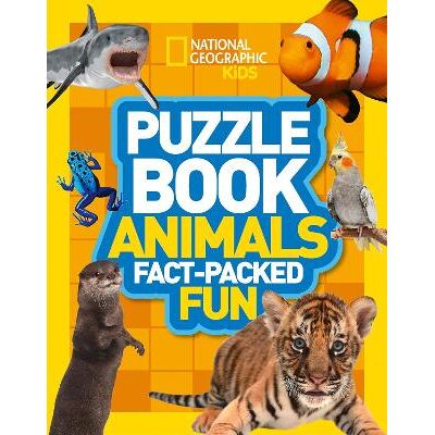 Puzzle Book Animals: Brain-tickling quizzes, sudokus, crosswords and wordsearches (National Geographic Kids) Collins Puzzle Book Animals: Brain-tickling quizzes, sudokus, crosswords and wordsearches (National Geographic Kids) Collins