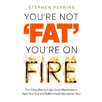 You're Not 'Fat', You're On Fire: The 7-Day Plan to Help Cool Inflammation, Heal Your Gut and Build a Healthier, Leaner You Stephen Perrine Bluebird You're Not 'Fat', You're On Fire: The 7-Day Plan to Help Cool Inflammation, Heal Your Gut and Build a Healthier, Leaner You Stephen Perrine Bluebird