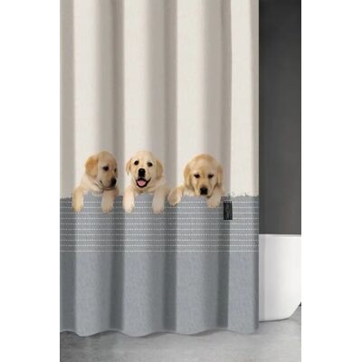Κουρτινα Μπανιου Animals Saint Clair 200x0x180cm Μονόχρωμο Κουρτινα Μπανιου Animals Saint Clair 200x0x180cm Μονόχρωμο