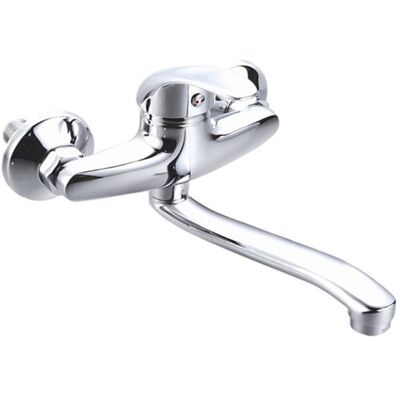 Βρύση μπάνιου Sanitec ERT SN 0008, Για τοίχο, Chrome Βρύση μπάνιου Sanitec ERT SN 0008, Για τοίχο, Chrome