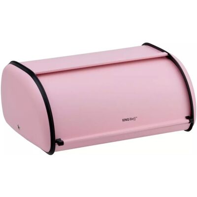 Ψωμιέρα Kinghoff KH 1756, 36 cm, Ελαφριά και δυνατή κατασκευή, Ατσάλι, Ροζ Ψωμιέρα Kinghoff KH 1756, 36 cm, Ελαφριά και δυνατή κατασκευή, Ατσάλι, Ροζ
