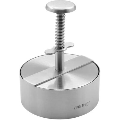 Πρέσα Burger Kinghoff KH 1879, Ανοξείδωτο, Διάμετρος 11,4 cm, Inox Πρέσα Burger Kinghoff KH 1879, Ανοξείδωτο, Διάμετρος 11,4 cm, Inox