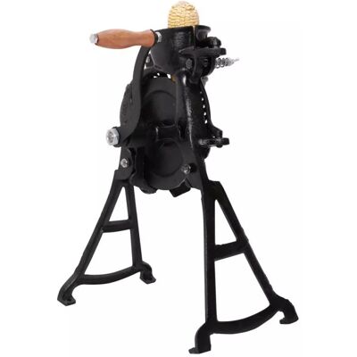 Kinghoff KH 1841 Μύλος καλαμποκιού από χυτοσίδηρο, 60 kg/h, Ρυθμιζόμενο άνοιγμα, Μαύρο Kinghoff KH 1841 Μύλος καλαμποκιού από χυτοσίδηρο, 60 kg/h, Ρυθμιζόμενο άνοιγμα, Μαύρο