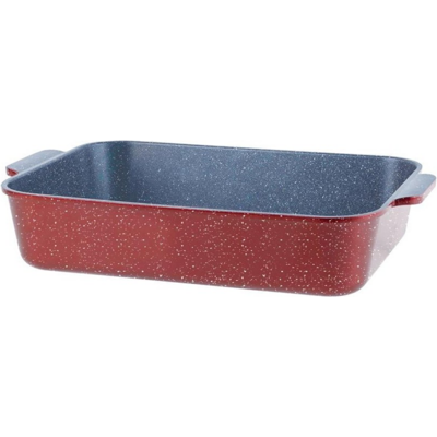 Τάψι φούρνου και εστίας Oliver Voltz OV54322BS32, 32x23x7,5 εκ., Εμαγιέ, Αντικολλητική επίστρωση, Επαγωγή, Κόκκινο Τάψι φούρνου και εστίας Oliver Voltz OV54322BS32, 32x23x7,5 εκ., Εμαγιέ, Αντικολλητική επίστρωση, Επαγωγή, Κόκκινο