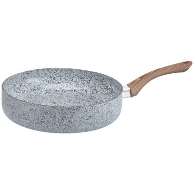 Τηγάνι Oliver Voltz Siena OV51319J24D, 24 cm, Βαθύ, μαρμάρινη επίστρωση, Επαγωγή, Χωρίς PFOA, Ανοιχτό γκρι Τηγάνι Oliver Voltz Siena OV51319J24D, 24 cm, Βαθύ, μαρμάρινη επίστρωση, Επαγωγή, Χωρίς PFOA, Ανοιχτό γκρι