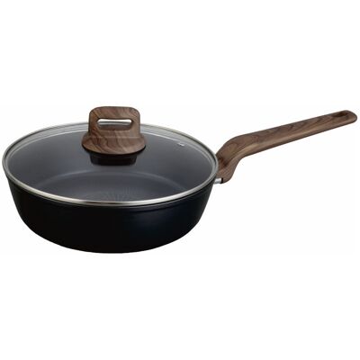 Βαθύ τηγάνι με καπάκι Oliver Voltz Paris OV54419F24CD, 24 cm, Αντικολλητική επίστρωση, Αισθητήρας θερμότητας, Επαγωγή, Μαύρο Βαθύ τηγάνι με καπάκι Oliver Voltz Paris OV54419F24CD, 24 cm, Αντικολλητική επίστρωση, Αισθητήρας θερμότητας, Επαγωγή, Μαύρο