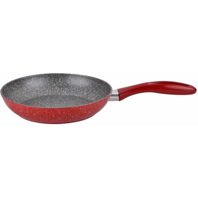 Τηγάνι Oliver Voltz OV54419A28, 28 cm, 4 mm, Αντικολλητική επίστρωση μαρμάρου, Επαγωγή, Κόκκινο Τηγάνι Oliver Voltz OV54419A28, 28 cm, 4 mm, Αντικολλητική επίστρωση μαρμάρου, Επαγωγή, Κόκκινο