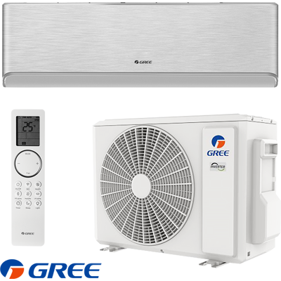 Inverter κλιματιστικό Gree Airy GWH24AVEXF-K6DNA1A - ασημί Inverter κλιματιστικό Gree Airy GWH24AVEXF-K6DNA1A - ασημί