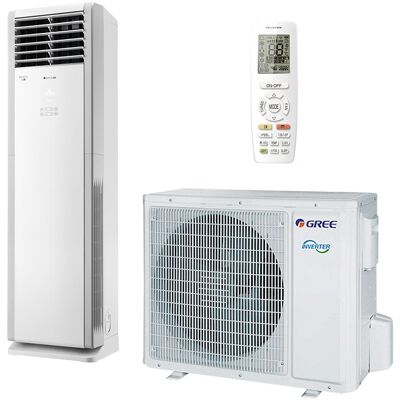 Κλιματιστικό στήλης Gree GVH48AL-M6DNC7A, 48000 BTU, 80 m2, Τριφασικό, A++/A+, Wi-Fi, R-32, Λευκό Κλιματιστικό στήλης Gree GVH48AL-M6DNC7A, 48000 BTU, 80 m2, Τριφασικό, A++/A+, Wi-Fi, R-32, Λευκό