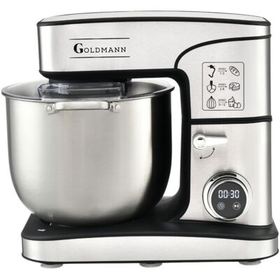 Μίξερ Goldmann GM-1115DP, 3500 W, 16 λίτρα, 6 ταχύτητες + λειτουργία παλμού, χρονοδιακόπτης, ανοξείδωτο δοχείο, LED, Ανοξείδωτο Μίξερ Goldmann GM-1115DP, 3500 W, 16 λίτρα, 6 ταχύτητες + λειτουργία παλμού, χρονοδιακόπτης, ανοξείδωτο δοχείο, LED, Ανοξείδωτο