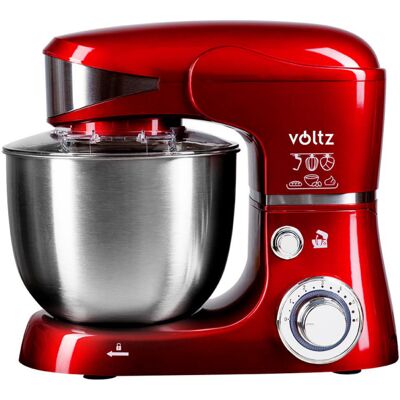 Πλανητικός αναδευτήρας Voltz V51115G, 1600W, 5 λίτρα, 3 αναδευτήρες, 6 ταχύτητες, LED, κόκκινο μεταλλικό Πλανητικός αναδευτήρας Voltz V51115G, 1600W, 5 λίτρα, 3 αναδευτήρες, 6 ταχύτητες, LED, κόκκινο μεταλλικό