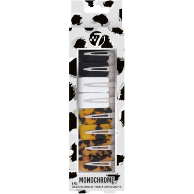 W7makeup Creaseless Hair Clips - Monochrome W7makeup Creaseless Hair Clips - Monochrome