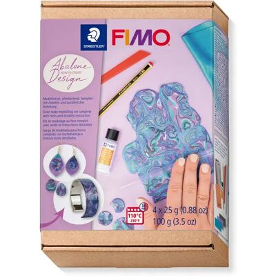 ΟΕΜ Σετ Staedtler Fimo-soft 8025 HTC4 Κοσμημάτων Abalone Design ΟΕΜ Σετ Staedtler Fimo-soft 8025 HTC4 Κοσμημάτων Abalone Design