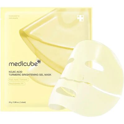 Medicube - Kojic Acid Turmeric Brightening Gel Mask - Μάσκα τζελ για λάμψη & μείωση κηλίδων Medicube - Kojic Acid Turmeric Brightening Gel Mask - Μάσκα τζελ για λάμψη & μείωση κηλίδων