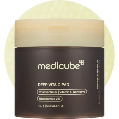 medicube Deep Vita C Pad - Pads βιταμίνης C για λάμψη, ομοιόμορφο τόνο και μείωση δυσχρωμιών medicube Deep Vita C Pad - Pads βιταμίνης C για λάμψη, ομοιόμορφο τόνο και μείωση δυσχρωμιών