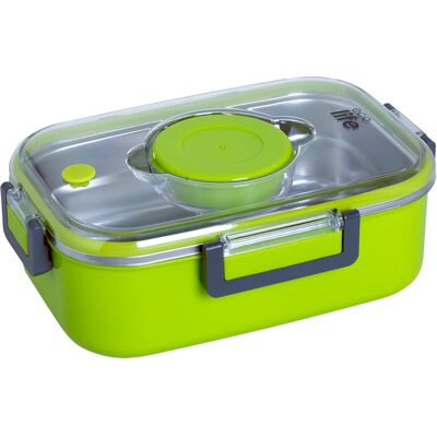 ECOLIFE Ορθογώνιο Φαγητοδοχείο 850ml - Πράσινο ECOLIFE Ορθογώνιο Φαγητοδοχείο 850ml - Πράσινο
