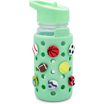 ΟΕΜ Melii – Παγούρι με Charms Πράσινο 450ml ΟΕΜ Melii – Παγούρι με Charms Πράσινο 450ml
