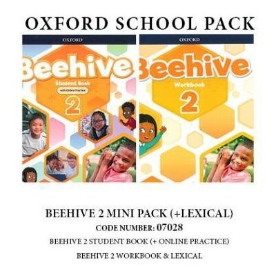 Oxford University Press Beehive 2 Mini Pack (Student's Book with online practice + Workbook + Lexical) - 07028 Oxford University Press Beehive 2 Mini Pack (Student's Book with online practice + Workbook + Lexical) - 07028