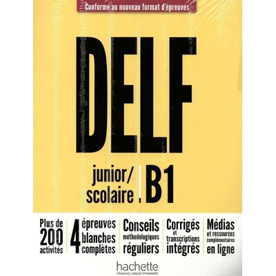 Hachette Super Pack Delf Scolaire et Junior Β1 Nouveau Format (+ Lexique + Cadeau Surpise) Hachette Super Pack Delf Scolaire et Junior Β1 Nouveau Format (+ Lexique + Cadeau Surpise)