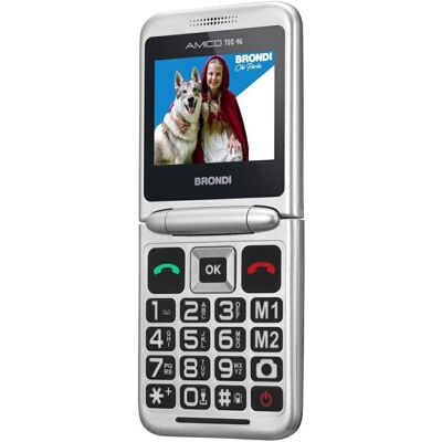 Brondi Amico Tuo 4G Black Metal ITA Brondi Amico Tuo 4G Black Metal ITA