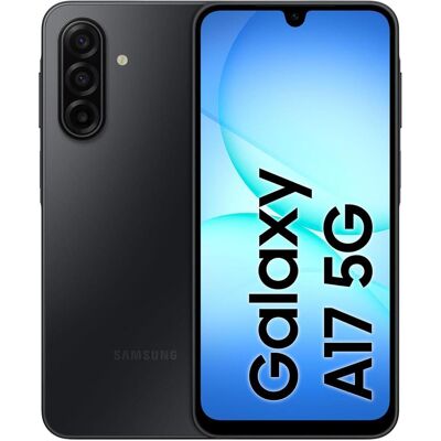 Samsung SM-A176 A17 Μαύρο 4+128GB 6,7" 5G Διπλή SIM Ευρωπαϊκή Έκδοση Samsung SM-A176 A17 Μαύρο 4+128GB 6,7" 5G Διπλή SIM Ευρωπαϊκή Έκδοση